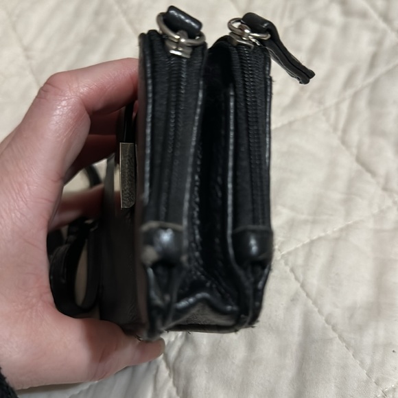 Nwot- Black wristlet,  iPhone case wallet - Picture 7 of 8